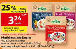 Auchan Płatki owsiane Kupiec oferta