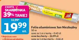 Auchan Jan Niezbędny Folia aluminiowa oferta