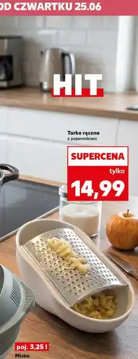 Kaufland Tarka ręczna z pojemnikiem oferta