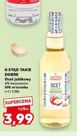 Kaufland K-STĄD TAKIE DOBRE Ocet jabłkowy oferta