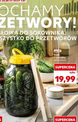Kaufland Słoik z zakrętką grawerowany oferta