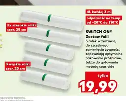 Kaufland SWITCH ON Zestaw folii oferta