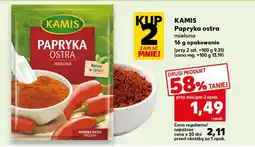 Kaufland Kamis Papryka ostra mielona oferta