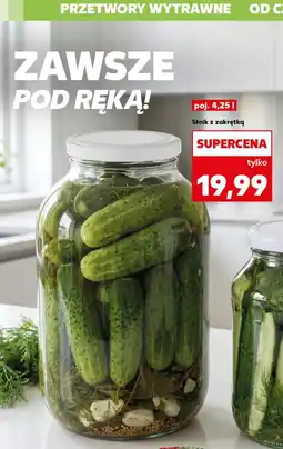 Kaufland Słoik z zakrętką poj oferta