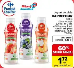 Carrefour Market Jogurt do picia CARREFOUR oferta