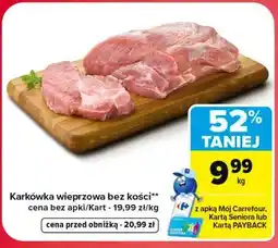 Carrefour Market Karkówka wieprzowa bez kości oferta