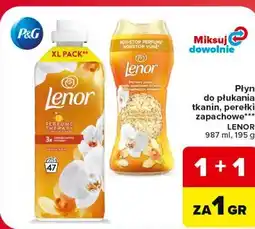 Carrefour Płyn do płukania tkanin, perełki zapachowe Lenor oferta