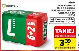 Carrefour Piwo Lech Premium oferta