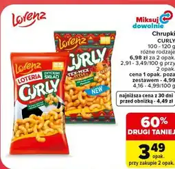 Carrefour Chrupki Curly oferta