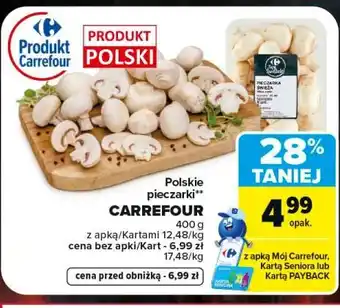 Carrefour Polskie pieczarki CARREFOUR oferta