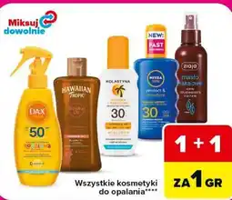Carrefour Wszystkie kosmetyki do opalania oferta