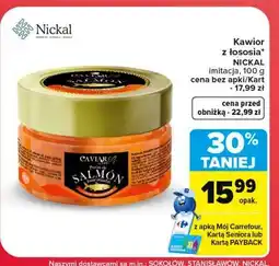 Carrefour Kawior z łososia NICKAL oferta