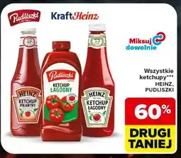Carrefour Wszystkie ketchupy Heinz, Pudliszki oferta