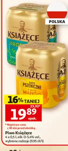 Auchan Piwo Książęce oferta