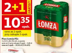 Auchan Piwo Łomża oferta