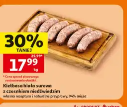 Auchan Kiełbasa biała oferta