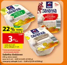 Auchan Sałatka śledziowa Seko oferta