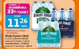 Auchan Woda mineralna Żywiec zdrój oferta
