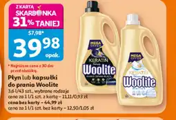 Auchan Kapsułki do prania Woolite oferta