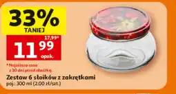 Auchan Zestaw słoików oferta