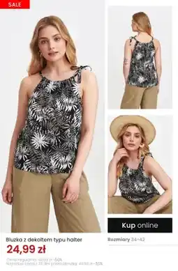 Top Secret Bluzka z dekoltem typu halter oferta