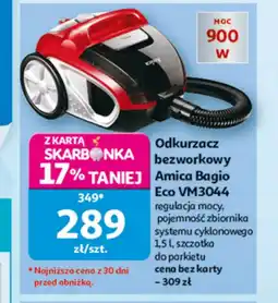 Auchan Odkurzacz Amica oferta