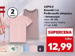 Kaufland Koszulki chłopięce i dziewczęce Lupilu 2-pak oferta