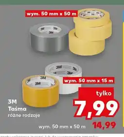 Kaufland Taśma 3 m 50 mm x 15 m oferta