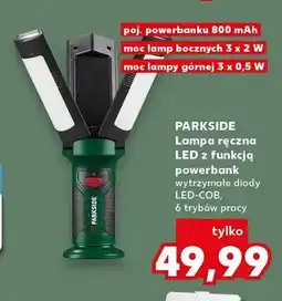 Kaufland Lampa ręczna LED Parkside oferta