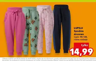 Kaufland Spodnie dresowe Lupilu oferta