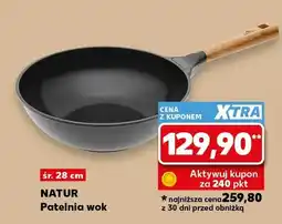 Kaufland Patelnia wok Gerlach Natur śr. 28 cm oferta
