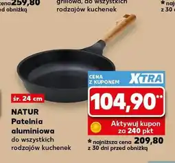 Kaufland Patelnia aluminiowa Gerlach Natur śr. 24 cm oferta
