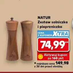 Kaufland Zestaw solniczka i pieprzniczka Gerlach Natur oferta