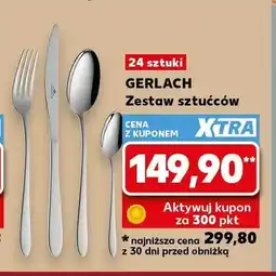 Kaufland Zestaw sztućców Gerlach oferta