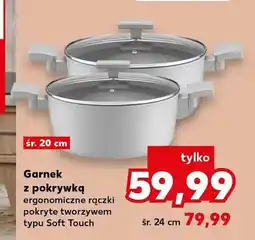 Kaufland Garnek z pokrywką śr. 20 cm oferta