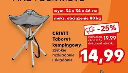 Kaufland Taboret kempingowy CRIVIT oferta