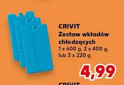 Kaufland Zestaw wkładów chłodzących CRIVIT oferta