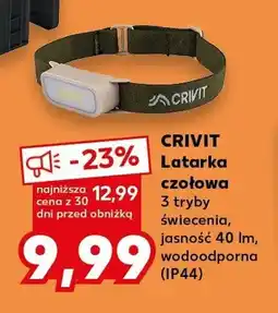 Kaufland Latarka czołowa CRIVIT oferta