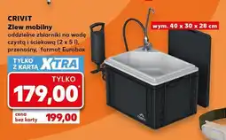 Kaufland Zlew mobilny CRIVIT oferta