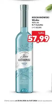 Kaufland Wódka Jan Kochanowski oferta