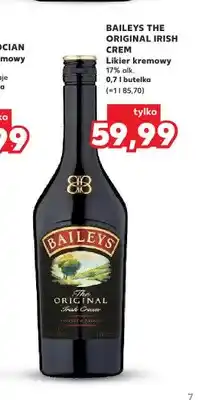 Kaufland Likier kremowy Baileys The Original Irish Cream oferta