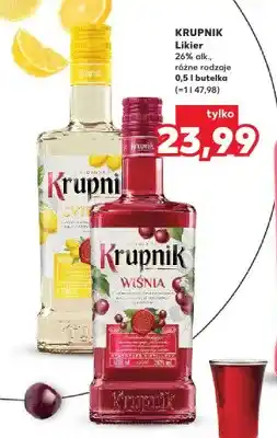 Kaufland Likier Krupnik Wiśnia oferta