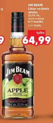 Kaufland Likier na bazie whisky Jim Beam Apple oferta