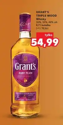 Kaufland Whisky Grant's Triple Wood oferta