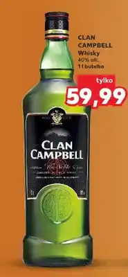 Kaufland Whisky Clan Campbell oferta