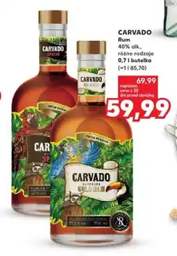 Kaufland Rum Carvado Gold Rum oferta