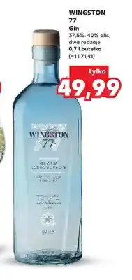 Kaufland Gin Wingston 77 oferta