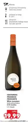 Kaufland Wino musujące białe półwytrawne Costaross Prosecco Frizzante oferta