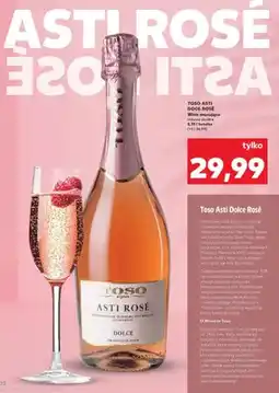 Kaufland Wino musujące Toso Asti DOCG Rosé oferta