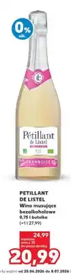 Kaufland Wino musujące bezalkoholowe Petillant de Listel Framboise oferta
